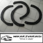 Over Fender Fiber Offroad / Spakbor Toyota Calya / Daihatsu Sigra Model Baut L